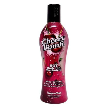 Supre Cherry Bomb Red Hot Dark Accelerator Tanning Lotion – 8 oz Avelisse