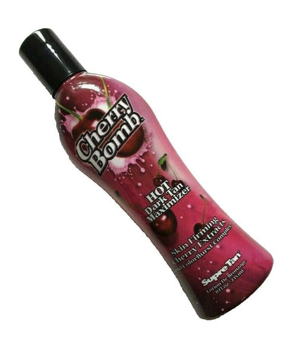 Supre Cherry Bomb Red Hot Dark Accelerator Tanning Lotion – 8 oz Avelisse