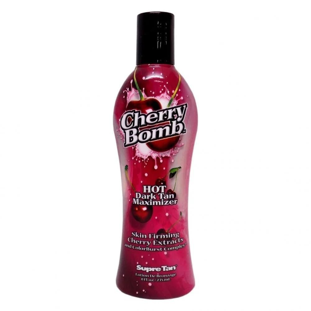 Supre Cherry Bomb Red Hot Dark Accelerator Tanning Lotion – 8 oz Avelisse