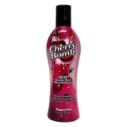 Supre Cherry Bomb Red Hot Dark Accelerator Tanning Lotion – 8 oz Avelisse