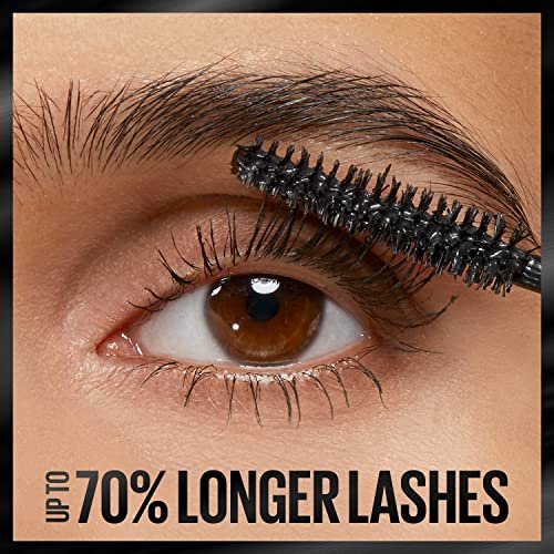 Maybelline Lash Stiletto Ultimate Length Washable Mascara - Very Black, 0.22 fl oz - görsel 4