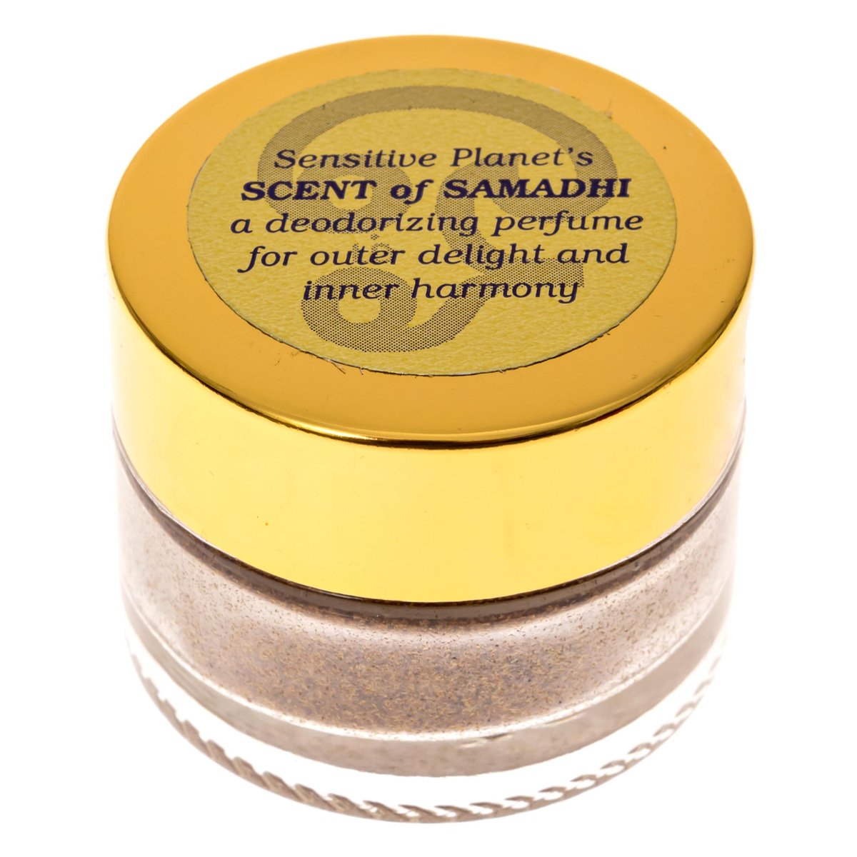 Sensitive Planet Scent of Samadhi Powder - All-Natural Deodorant & Personal Fragrance with Sandalwood, Tulsi, Rose & Clove, 2 oz Jar Avelisse