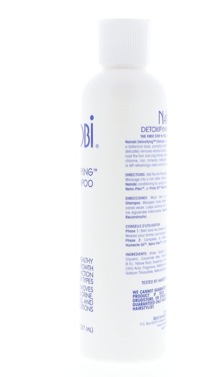 Nairobi Detoxifying Shampoo - Clarifying & Purifying Formula for All Hair Types, 8 oz - görsel 9