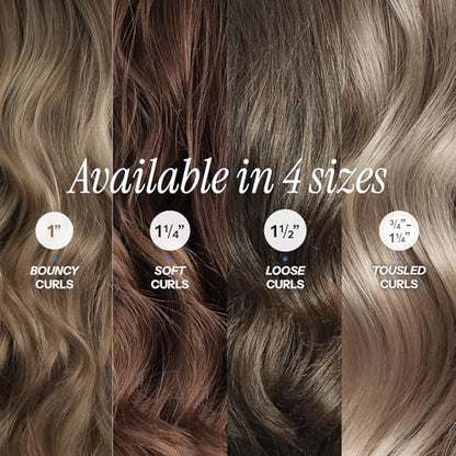 HOT TOOLS Pro Artist Nano Ceramic 1-1/2 Inch Curling Iron for Loose Curls – Black/White Avelisse