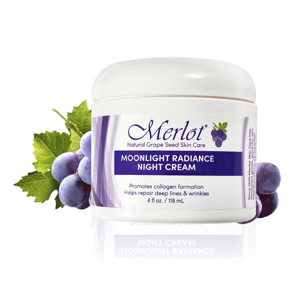 Merlot Moonlight Radiance Night Cream – Intense Hydration for Youthful Skin Avelisse