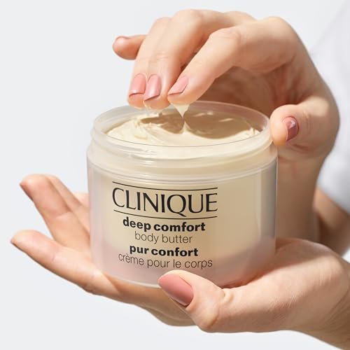 Clinique Deep Comfort Body Butter with Hyaluronic Acid, Shea Butter & Glycerin – Moisturizer for Eczema-Prone Skin, 6.7 oz Avelisse