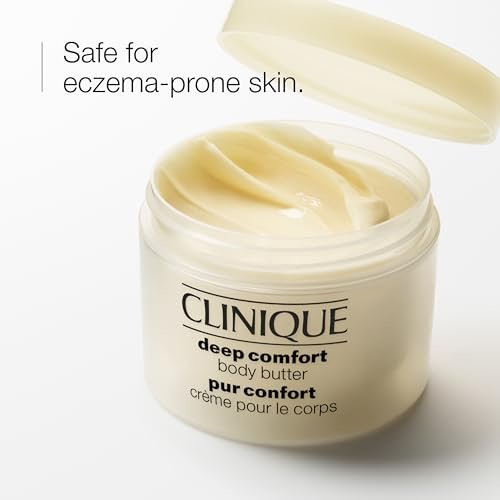 Clinique Deep Comfort Body Butter with Hyaluronic Acid, Shea Butter & Glycerin – Moisturizer for Eczema-Prone Skin, 6.7 oz Avelisse