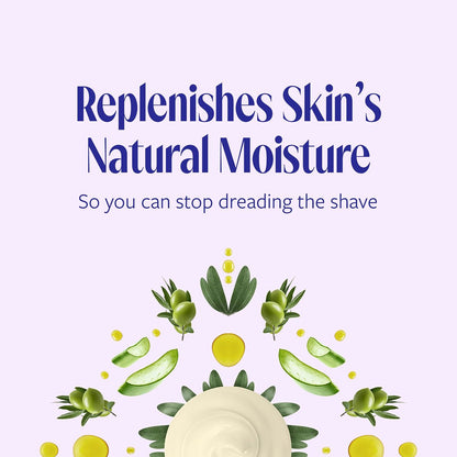 Skintimate Skin Therapy Dry Skin Shave Gel for Women, 6-Pack – Moisturizing Shaving Cream, 7 oz Each
