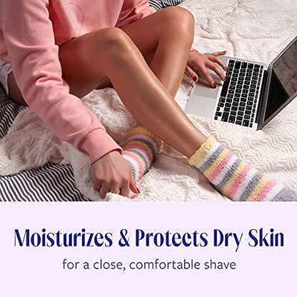 Skintimate Skin Therapy Dry Skin Shave Gel for Women, 6-Pack – Moisturizing Shaving Cream, 7 oz Each