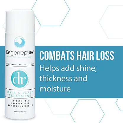 REGENEPURE DR Shampoo for Hair and Scalp – 8 Fl Oz Hair Regrowth Treatment Avelisse