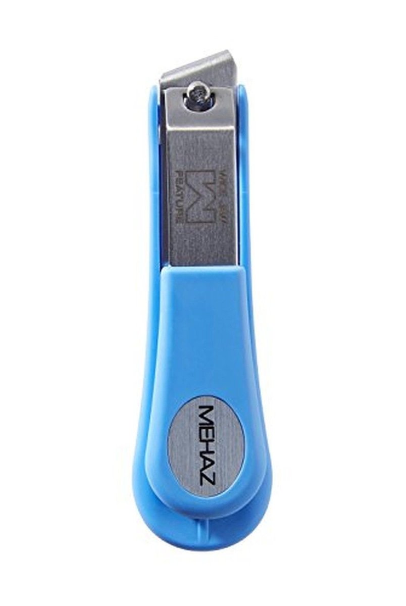 Mehaz 668 Pro Angled Wide Jaw Toenail Clipper – Stainless Steel, Clear, 3.4 Inch Avelisse