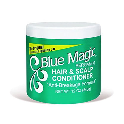 Blue Magic Hair & Scalp Conditioner, Bergamot 12 oz (Pack of 8)