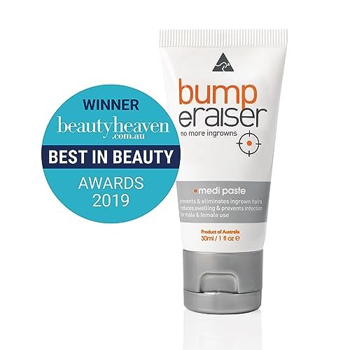 Bump eRaiser Medi Paste 1.0 fl oz — Concentrated Overnight Spot Treatment for Ingrown Hairs, Razor Bumps & Pimples | No Harsh Alcohol | Made in Australia Avelisse