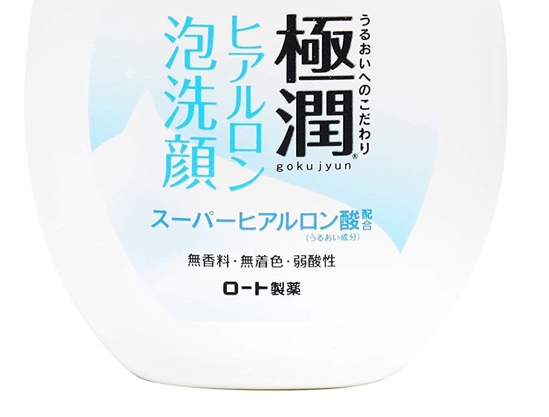 Hada Labo Rohto Gokujyn Hyaluronic Acid Cleansing Foam – Gentle Facial Wash for Hydrated, Smooth Skin (160ml) - görsel 6