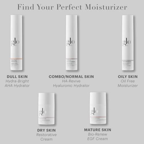 Glo Skin Beauty Restorative Cream – Hydrating Face Moisturizer with Resveratrol, Squalane & Black Currant Seed Oil for Dry, Sensitive & Aging Skin (1.7 oz) Avelisse