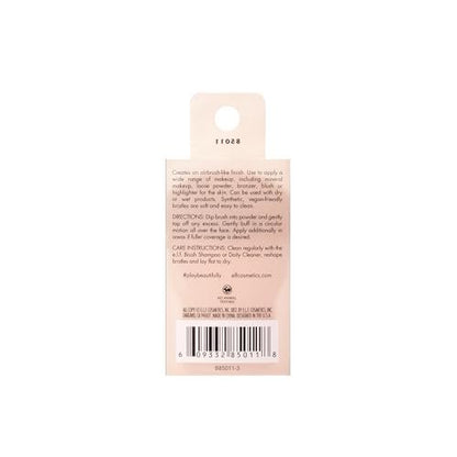 e.l.f. Kabuki Face Brush – Travel-Size Synthetic Makeup Brush for Precise, On-the-Go Application – Vegan & Cruelty-Free