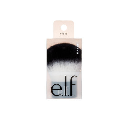 e.l.f. Kabuki Face Brush – Travel-Size Synthetic Makeup Brush for Precise, On-the-Go Application – Vegan & Cruelty-Free