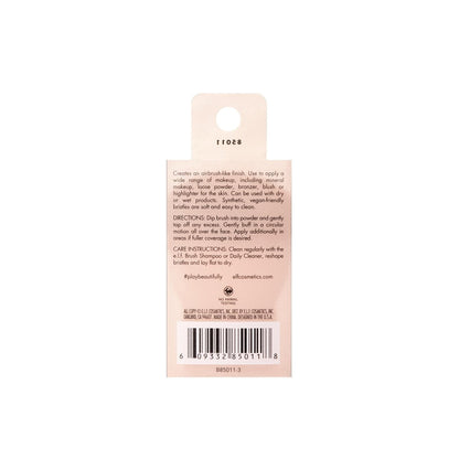 e.l.f. Kabuki Face Brush – Travel-Size Synthetic Makeup Brush for Precise, On-the-Go Application – Vegan & Cruelty-Free