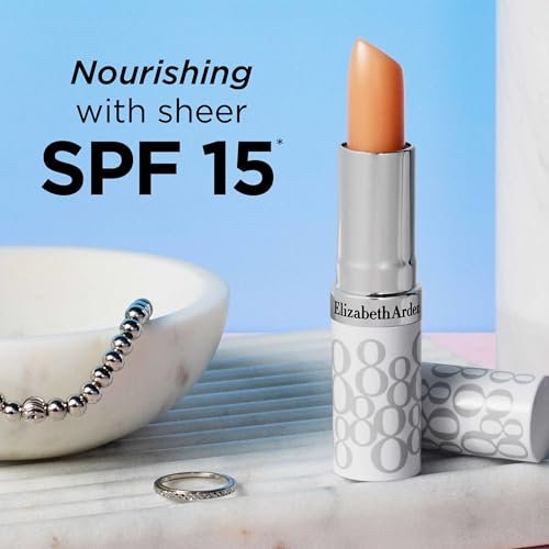 Elizabeth Arden Eight Hour Cream Lip Protectant Stick SPF 15 - Moisturizing Lip Balm with Shea Butter, Coconut Oil & Vitamin E Avelisse