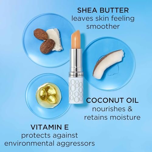 Elizabeth Arden Eight Hour Cream Lip Protectant Stick SPF 15 - Moisturizing Lip Balm with Shea Butter, Coconut Oil & Vitamin E Avelisse