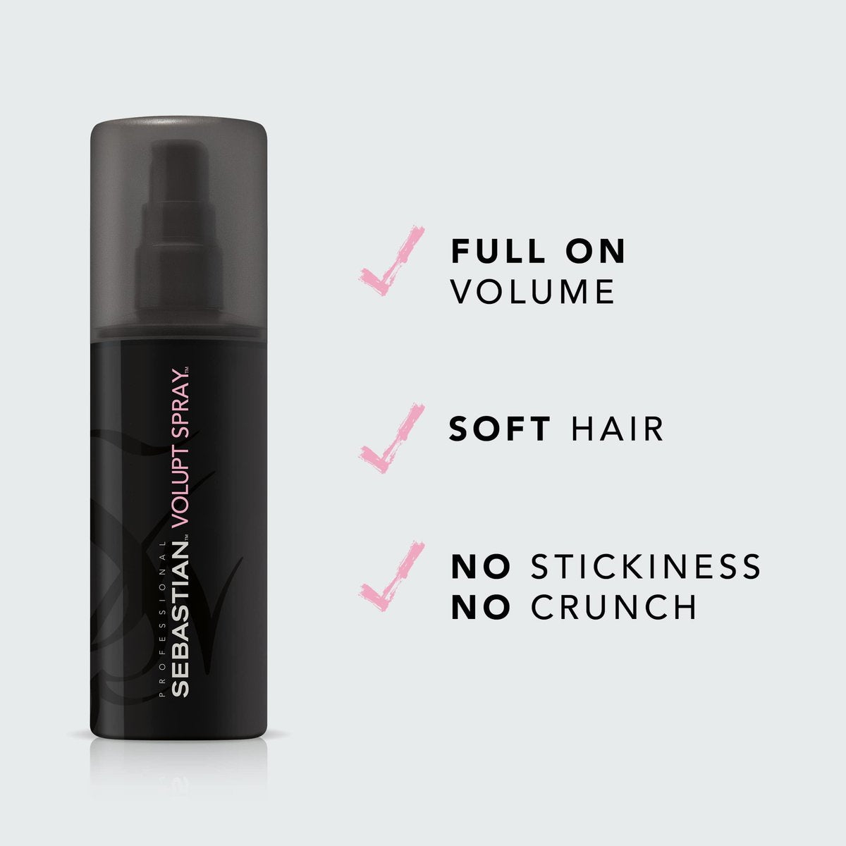 Sebastian Professional Volupt Volume-Building Spray Gel – 5.07 fl oz Avelisse