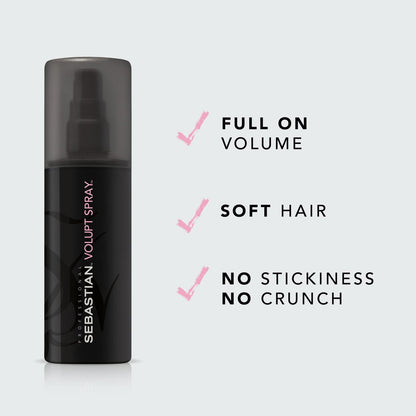 Sebastian Professional Volupt Volume-Building Spray Gel – 5.07 fl oz Avelisse