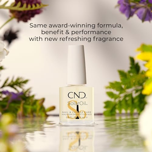 CND SolarOil Cuticle Oil – Nourishing Jojoba, Vitamin E, Rice Bran & Sweet Almond Oil Blend, 0.25 fl oz - görsel 6