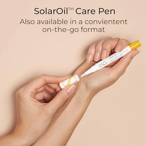 CND Cuticle Couple: SolarOil & Cuticle Eraser - Natural Blend Oils, Moisturizes and Conditions, Gentle Exfoliator, 0.5 fl oz Avelisse