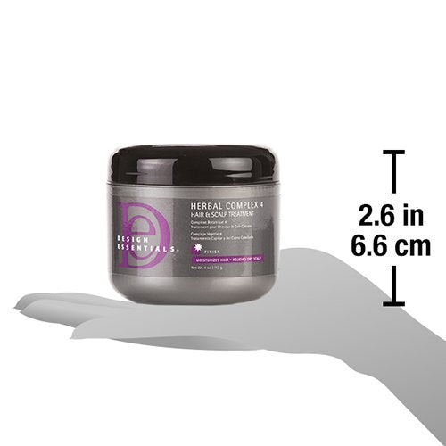 Design Essentials Herbal Complex 4 Hair & Scalp Treatment - 4 Oz - görsel 9
