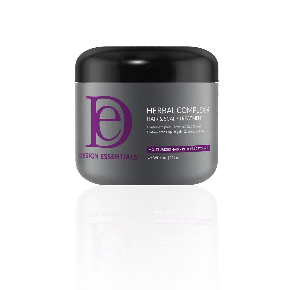 Design Essentials Herbal Complex 4 Hair & Scalp Treatment - 4 Oz - görsel 1