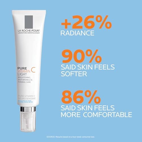 La Roche-Posay Pure Vitamin C Cream - Firming, Moisturizing Filler for Radiant Skin (1.35 oz) Avelisse