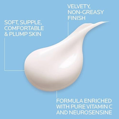 La Roche-Posay Pure Vitamin C Cream - Firming, Moisturizing Filler for Radiant Skin (1.35 oz) Avelisse