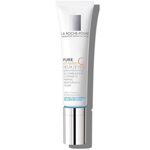 La Roche-Posay Redermic C Pure Vitamin C Eye Cream with Hyaluronic Acid – Anti-Aging Eye Cream for Wrinkles, 0.5 Fl Oz Avelisse