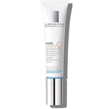 La Roche-Posay Redermic C Pure Vitamin C Eye Cream with Hyaluronic Acid – Anti-Aging Eye Cream for Wrinkles, 0.5 Fl Oz Avelisse