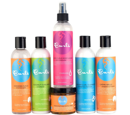 Curls Goddess Botanical Gel - Frizz Control & Definition for All Curl Types, 8 fl oz