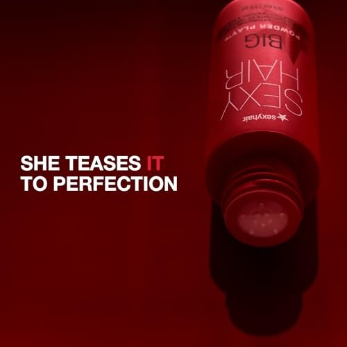 SexyHair Big Powder Play Volumizing & Texturizing Powder - Instant Lift, Colorless, Fragrance Free (0.53 oz) - görsel 10