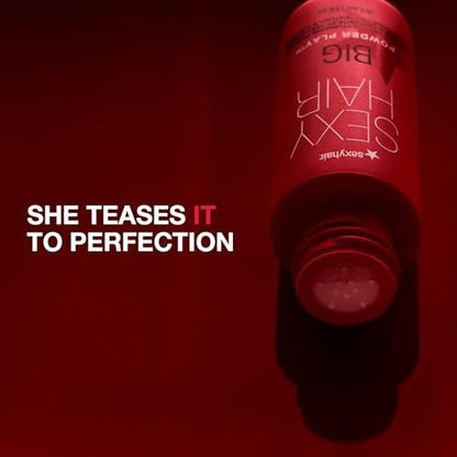 SexyHair Big Powder Play Volumizing & Texturizing Powder - Instant Lift, Colorless, Fragrance Free (0.53 oz)