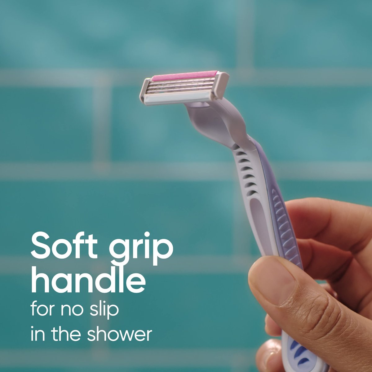 Gillette Venus Simply3 Women's Disposable Razors, 4 Count, 1 Pack - görsel 3