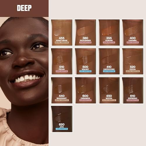 Revlon ColorStay Liquid Foundation for Combination & Oily Skin, SPF 15, Medium-Full Coverage, Matte Finish, 450 Mocha, 1 fl oz - görsel 14