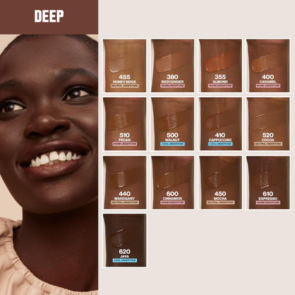 Revlon ColorStay Liquid Foundation for Combination & Oily Skin, SPF 15, Medium-Full Coverage, Matte Finish, 450 Mocha, 1 fl oz