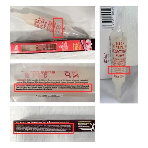 Bio Complex Dominican Hair Product Ampoule .61oz - Intensive Hair Treatment - görsel 11