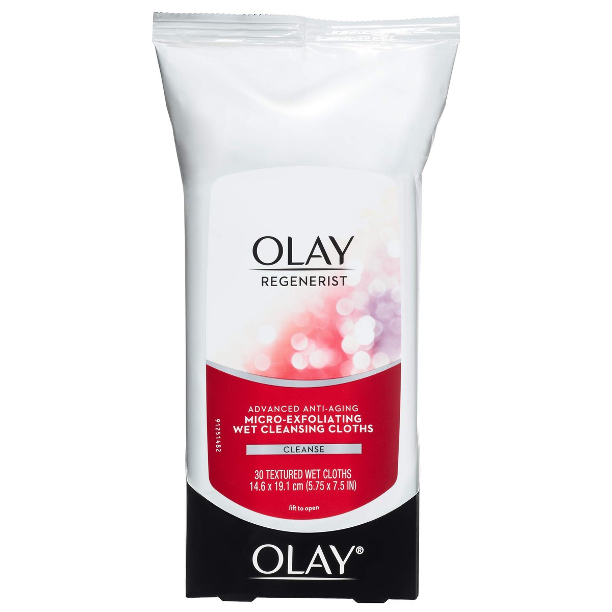 Olay Regenerist Micro-Exfoliating Wet Cleansing Cloths – Exfoliating Makeup Remover Wipes, 30 Count (Pack of 3), Travel-Friendly Facial Cleanser for Women Avelisse