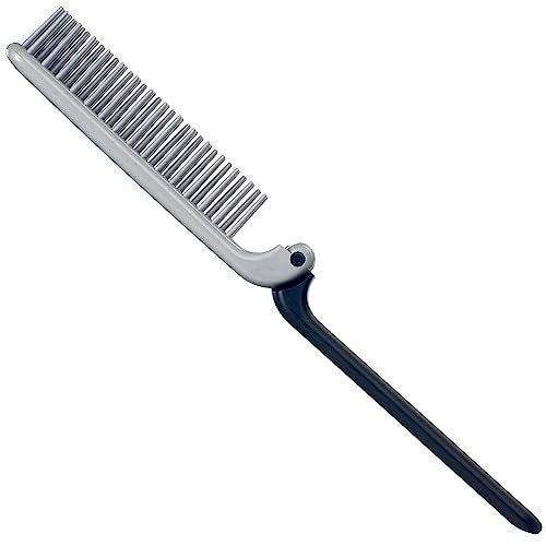 Kent KFM4 Anti-Static Hair Brush for Men - Folding Mini Hairbrush for Frizz-Free Styling and Daily Grooming, Made in England - görsel 2