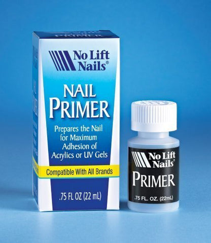 No Lift Nail Primer - 0.75 oz - Professional Base Coat for Longer-Lasting Manicure Avelisse