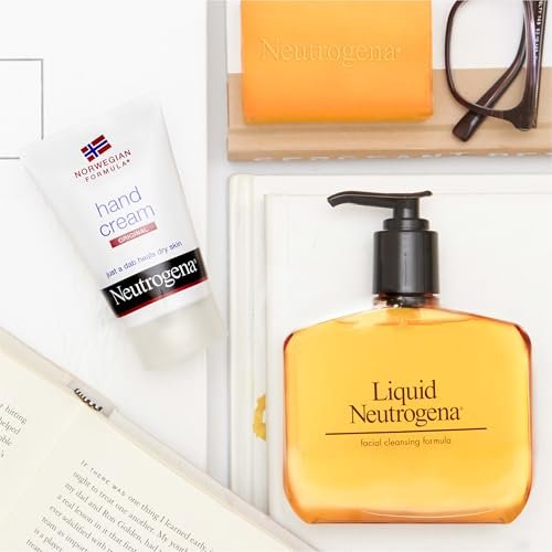 Neutrogena Liquid Gentle Foaming Face Wash with Glycerin, Oil-Free & Hypoallergenic Skin Care Cleanser, Fragrance-Free Moisturizing Facial Cleanser for Daily Use, 8 fl. oz Avelisse