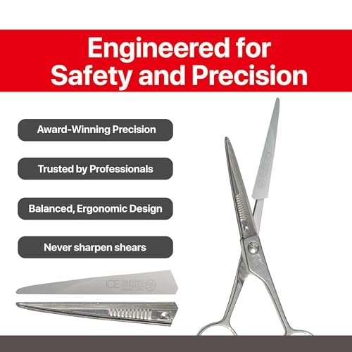 Feather Switch-Blade Haircutting Shears Replacement Blades - Model 50/55 for Professional Stylists & Barbers - Stainless Steel - No-Nip Tip - Made in Japan Avelisse