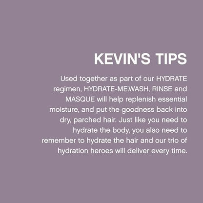KEVIN.MURPHY HYDRATE-ME.WASH - Hydrating Shampoo for Natural & Coloured Hair - 250 ml Avelisse
