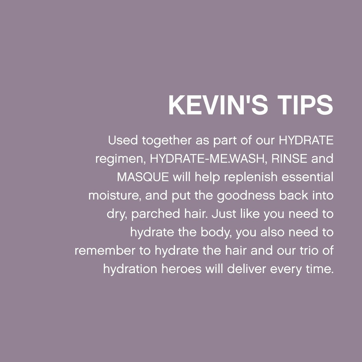 KEVIN.MURPHY HYDRATE-ME.WASH - Hydrating Shampoo for Natural & Coloured Hair - 250 ml Avelisse