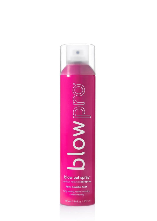 blowpro Blow Out Serious Non-Stick Hairspray, Extra Hold - Fine Misting Finishing Spray, Lightweight Non-Stick Finish, Conditioning Styling Spray, Anti-Humidity Unisex Hair Spray (10 oz) Avelisse