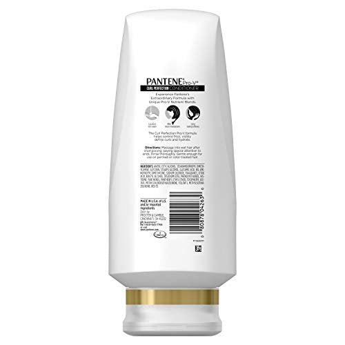 Pantene Pro-V Curl Perfection Conditioner for Curly Hair, 24 Fl Oz (Pack of 3) - görsel 4